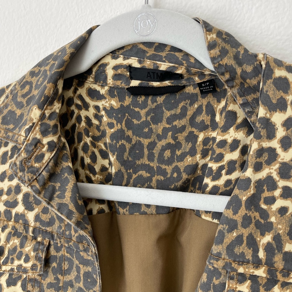 Atm (Small) Leopard Print Jacket - Worn Once! - image 2